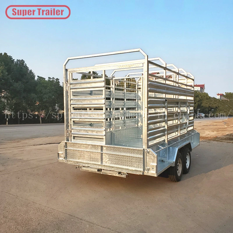 Cage Crate for Cattle Trailer Hot-Dipped Galvanized Mesh Steel