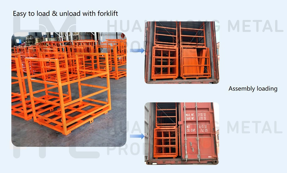 Forklift Storage Equipment Warehouse Cylinders Gas Stillage