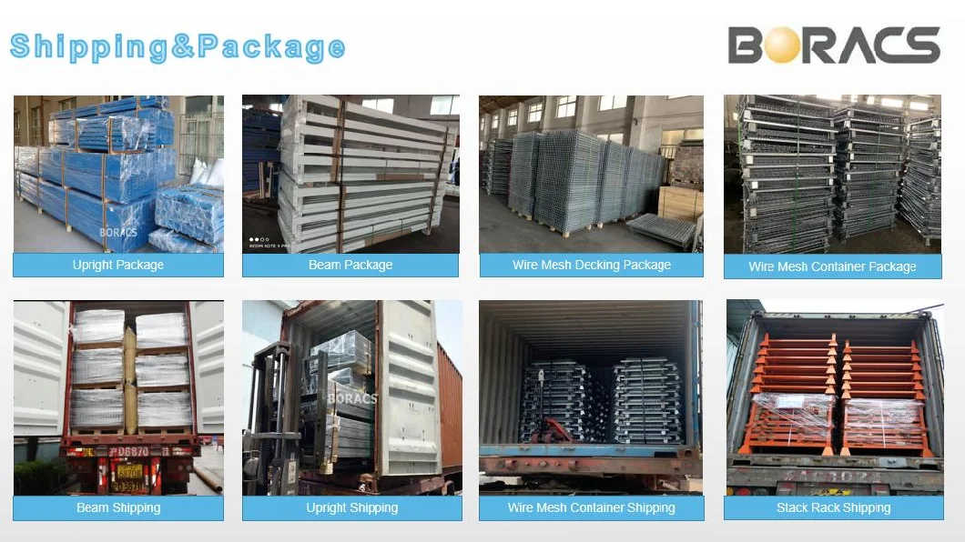 OEM Heavy Duty Industrial Galvanized Welded Steel Warehouse Storage Wire Mesh Panels Decking for Pallet Racking