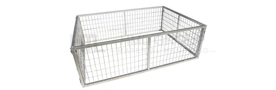 Agriculture Industrial Hot Dipped Galvanized Metal Wire Mesh Trailer Cage