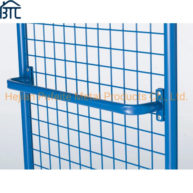 Heavy Duty Wire Mesh Mobile Storage Cart Cage Trolleys