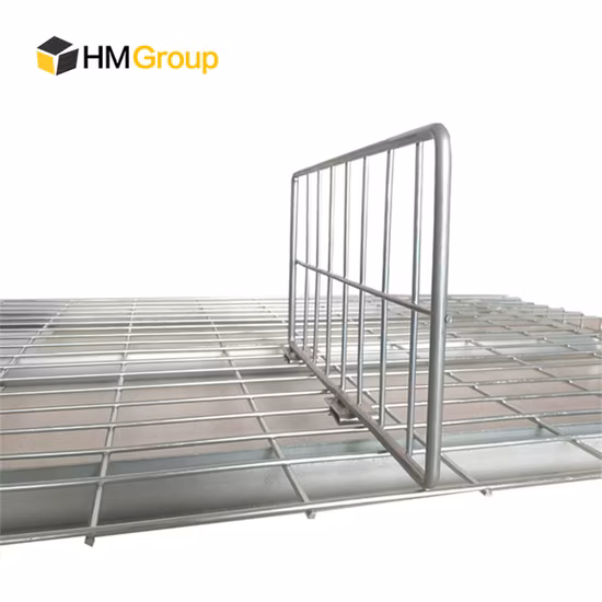 Custom Material Handling Warehouse Pallet Rack Wire Mesh Dividers for Shelving