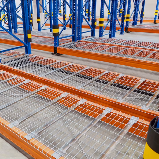 Storage Rack Box Beam Wire Mesh Decking