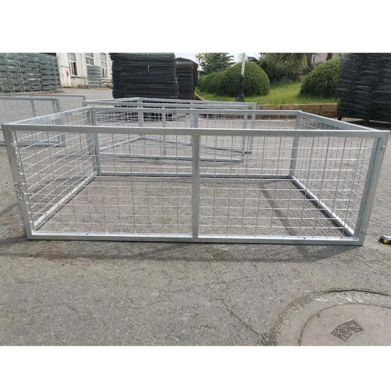 Agriculture Industrial Hot Dipped Galvanized Metal Wire Mesh Trailer Cage