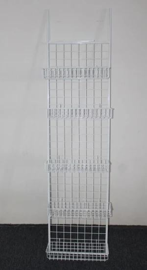 Metal Wire Mesh Shelf Divider for Supermarket Gondola Racks