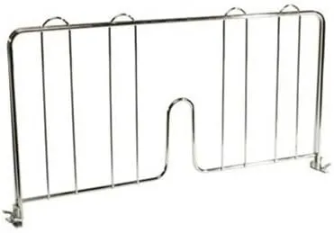 Shelf Divider Storage Chrome Wire Shelving Divider