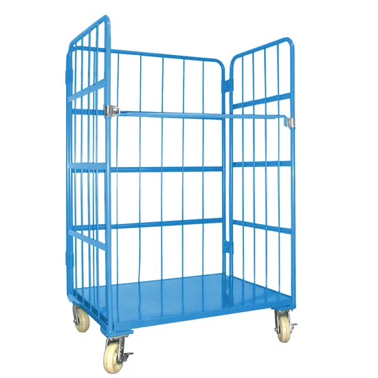 Manufacturer Factory Roll Container Direct Sales Hand Trolley Tyre Price