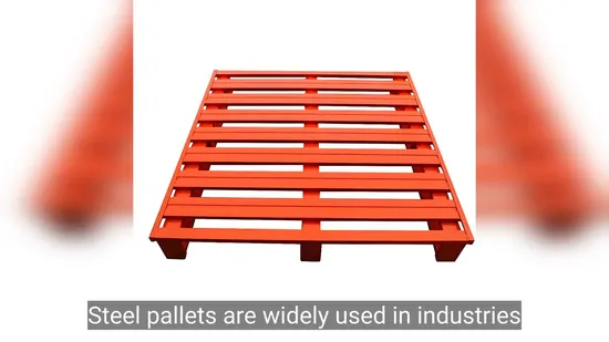Factory Wholesale Heavy Duty Durable Stainless Steel Pallet for Industrial Warehouse Storage 