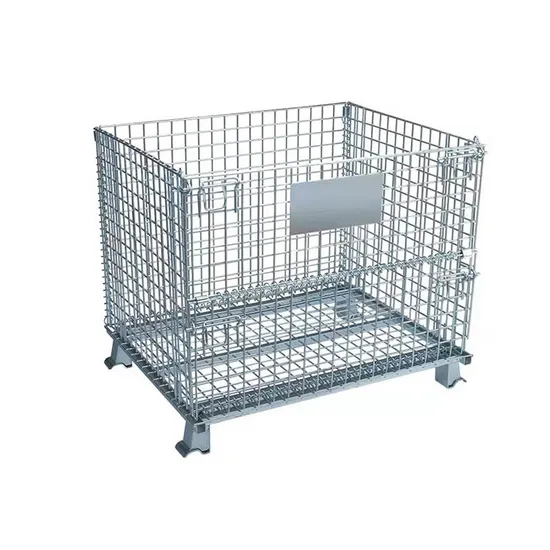 ISO9001 Storage Cage Warehouse Storage Rack Stacking Rack Industrial Storage CageThe Best Partner for Logistics Warehousing 