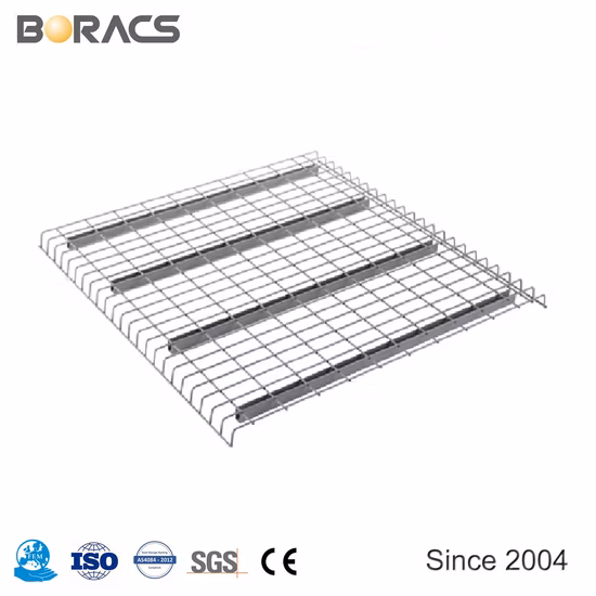 Heavy Duty Warehouse Powder Coated or Galvanized Steel Wire Mesh Decking for Pallet Racking Storage