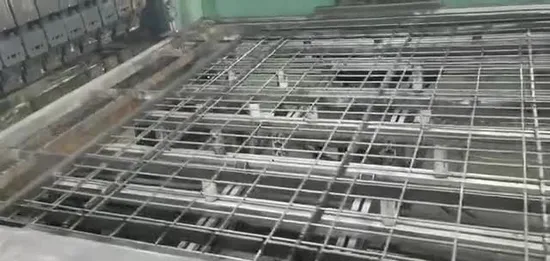 OEM Heavy Duty Industrial Galvanized Welded Steel Warehouse Storage Wire Mesh Panels Decking for Pallet Racking 