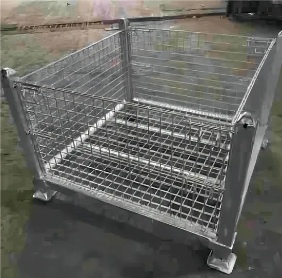 Scaffolding Stillage Wire Mesh Pallet Cages Steel Pallet 