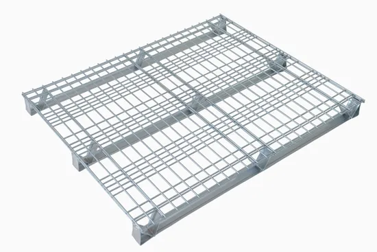 Heavy Duty Galvanized Wire Mesh Steel Pallet for Storage Cages 