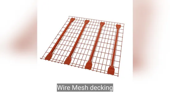 Customized Welded Rigid Galvanised Pallet Qualified Standard Folding Storage Wire Mesh Decking 