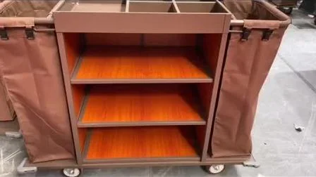 Plastic Laundry Cart for Hotel Guestroom Cleaning