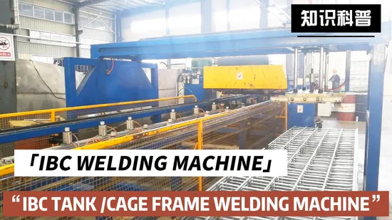 IBC Container Making Line/IBC Container Production Line/IBC Steel Frame Cage Making Machine 