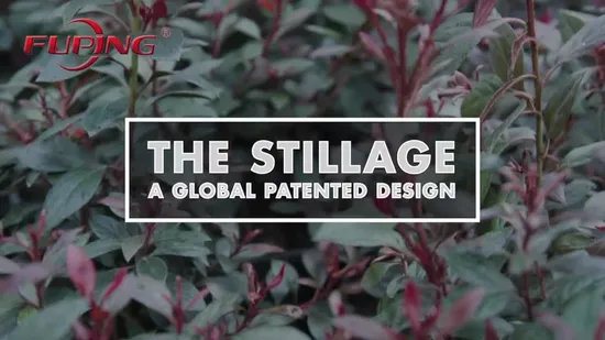 Powder Coated European Supermarket Steel Roll Container Roll Trolley for Warehouse 