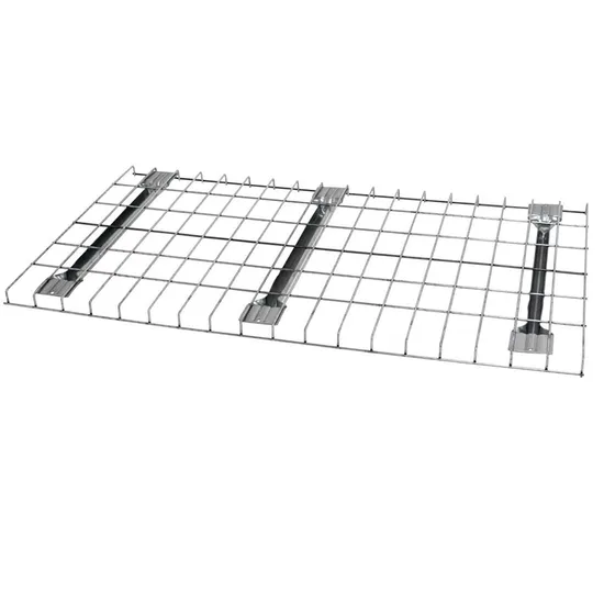 Industrial Galvanized Steel Wire Mesh Decks for Heavy Duty Pallet Rack 
