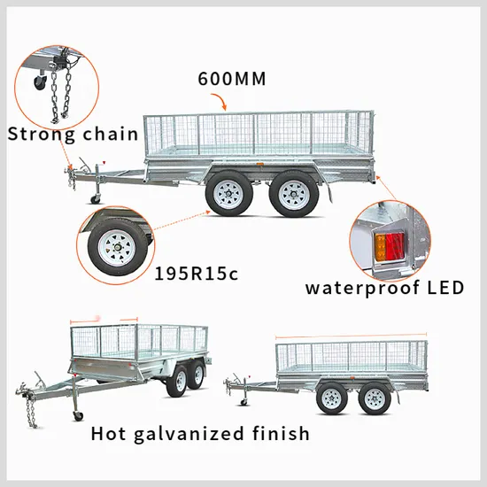 Trailer Cage (hot dipped galvanized mesh cage) /Trailer 