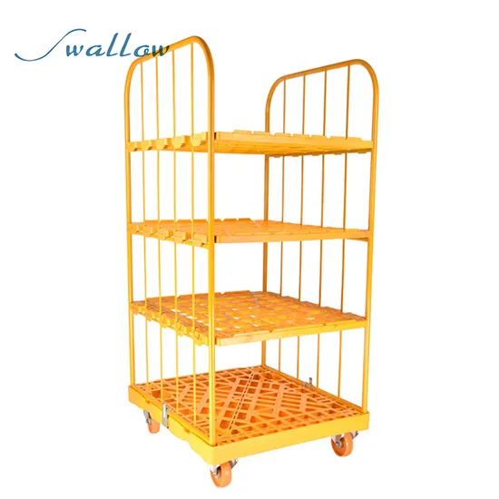 Warehouse Logistic Storage Roll Cage Pallet 