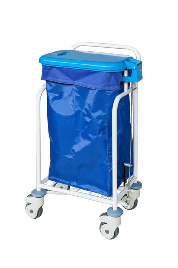 Industry Commercial Metal Frame Hotel Laundry Cart with Wheelsready to Ship 