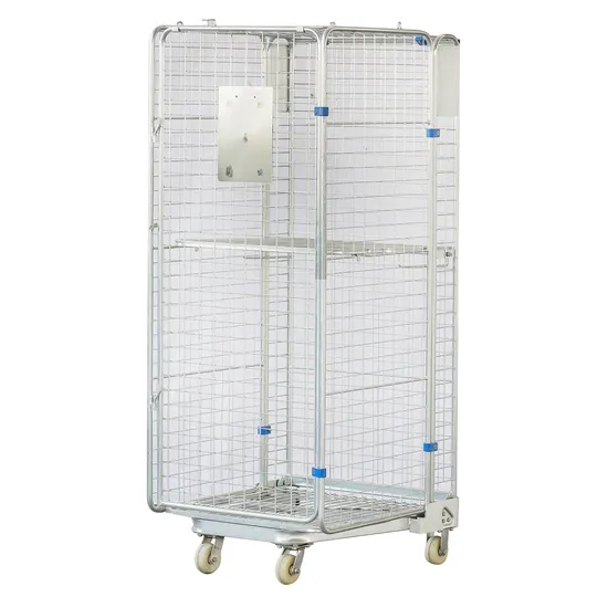 Collapsible Roll Cage Trolley with Space