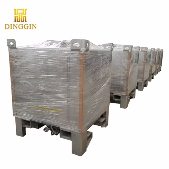 1000 Liter Food Grade Cubic Beverage Stainless Steel IBC Tote