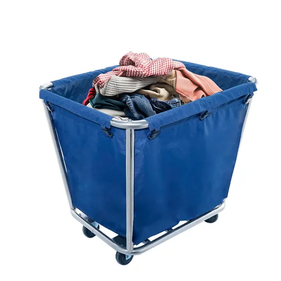 Daosheng Wholesale Stable Hospital Medical Hotel Stainless Steel Linen Laundry Cleaning Waste Cart 