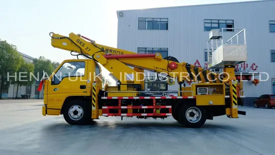 Factory Sales 12m 14m 16m Aerial Work Platform Hydraulic Aerial Cage 