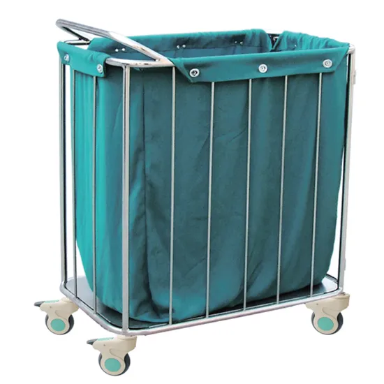 Sterile Clean Hospital Clinic Utility Waterproof Laundry Bag Cart 