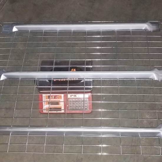 Powder Coated Welded Flare Waterfall Wire Mesh Deck for Heavy Duty Storage Racks