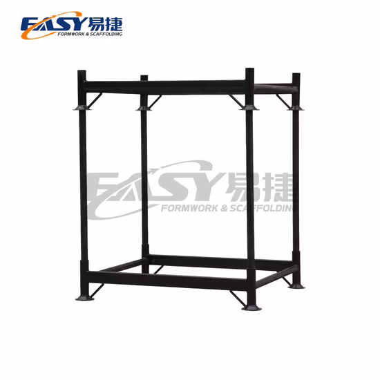 Easy Scaffolding Heavy Duty Cages Stackable Scaffolding Collapsible Metal Storage Rack Stacking Stillage Pallet